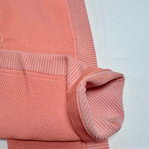 Offline By Aerie Totally Textured Seamless Leggings Peach Size Small Comfy - Picture 7 of 11